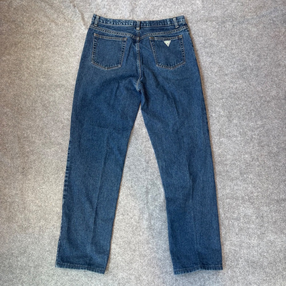 Vintage Guess Jeans Georges Marciano Mens 36 Straight Leg Medium Wash Denim USA